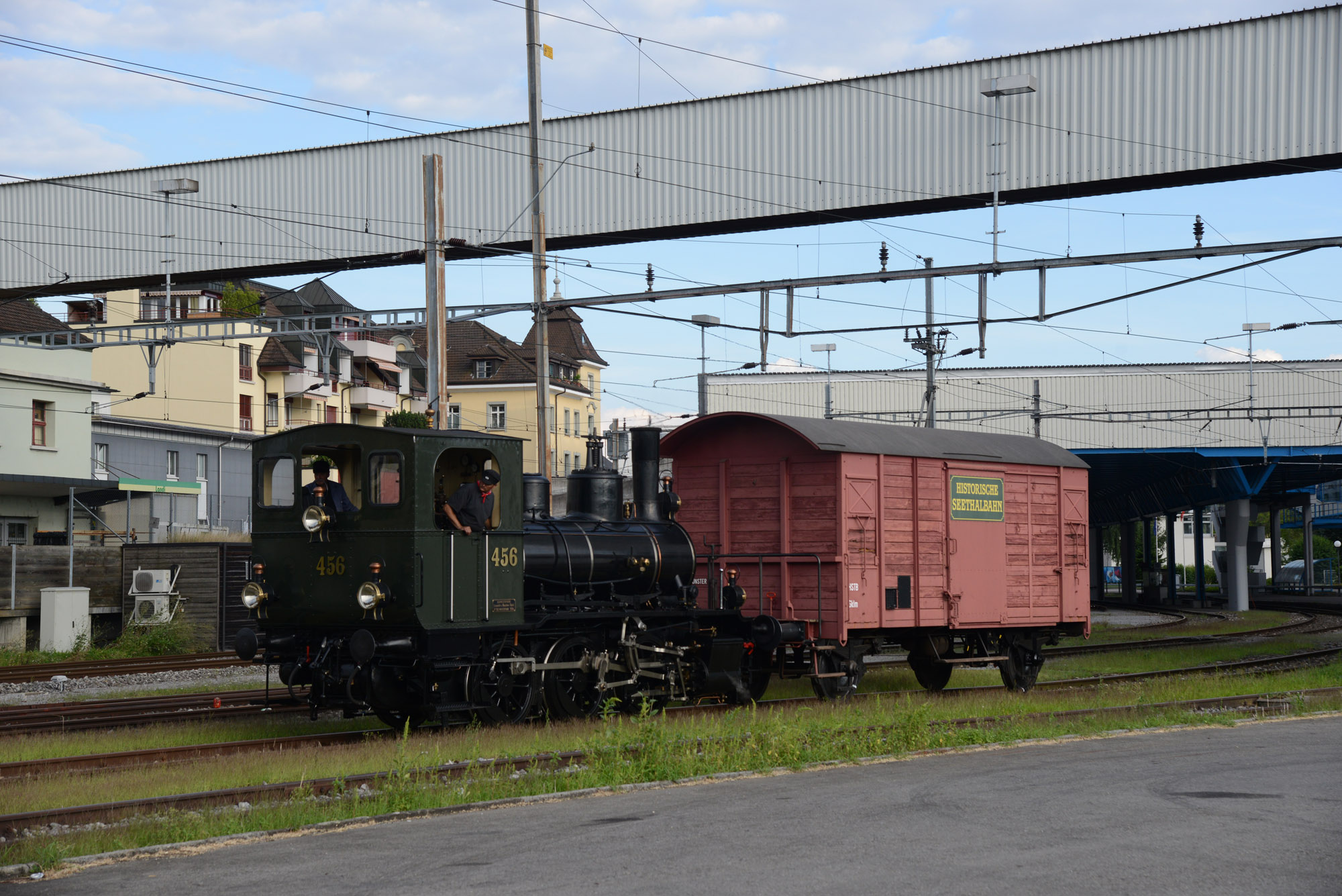 NOB 456 in ihrer neuen Heimat Verein Historische Seethalbahn
